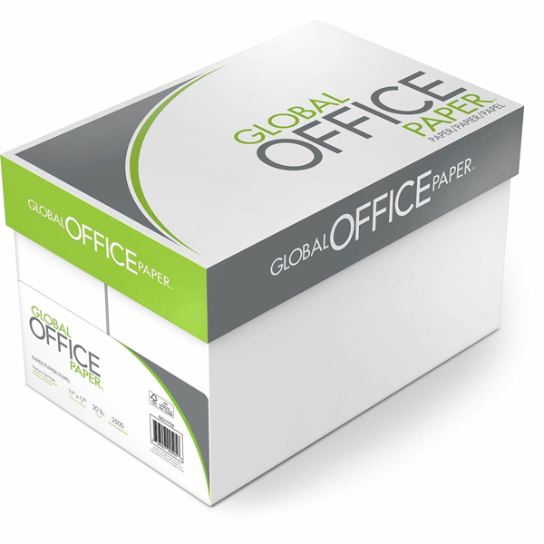 20lb 92 Bright Multipurpose Paper 11x17 (2500 Sheets)