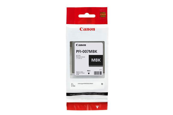Canon PFI 007 MBK MATTE BLACK (2142C001)