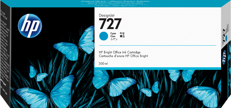 HP 727 300-ml DesignJet Ink Cartridge