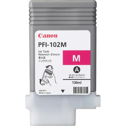 Canon PFI 102M DYE INK MAGENTA 130ML (0897B001)