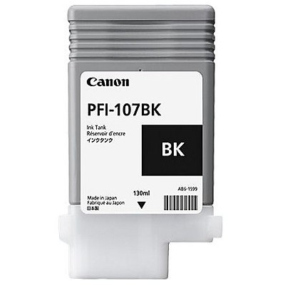 Canon INK PFI107BK PIGMENT BLACK 130 ML (6705B001)